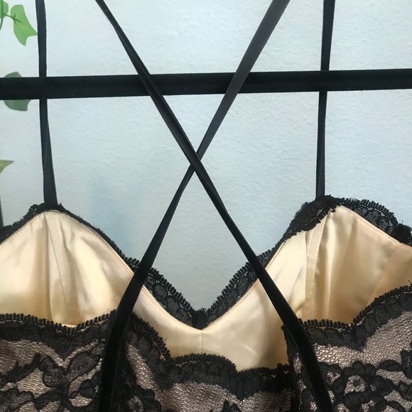 Bustier Cocktail Lace Dress - Picture 3 of 6